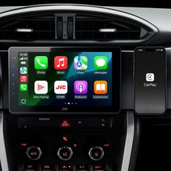 JVC KW-Z900W 9 Inch HD Touchscreen Car Stereo, Wireless Apple CarPlay Android Auto, Bluetooth, HDMI Input, Backup Camera Ready, SiriusXM Ready, Single