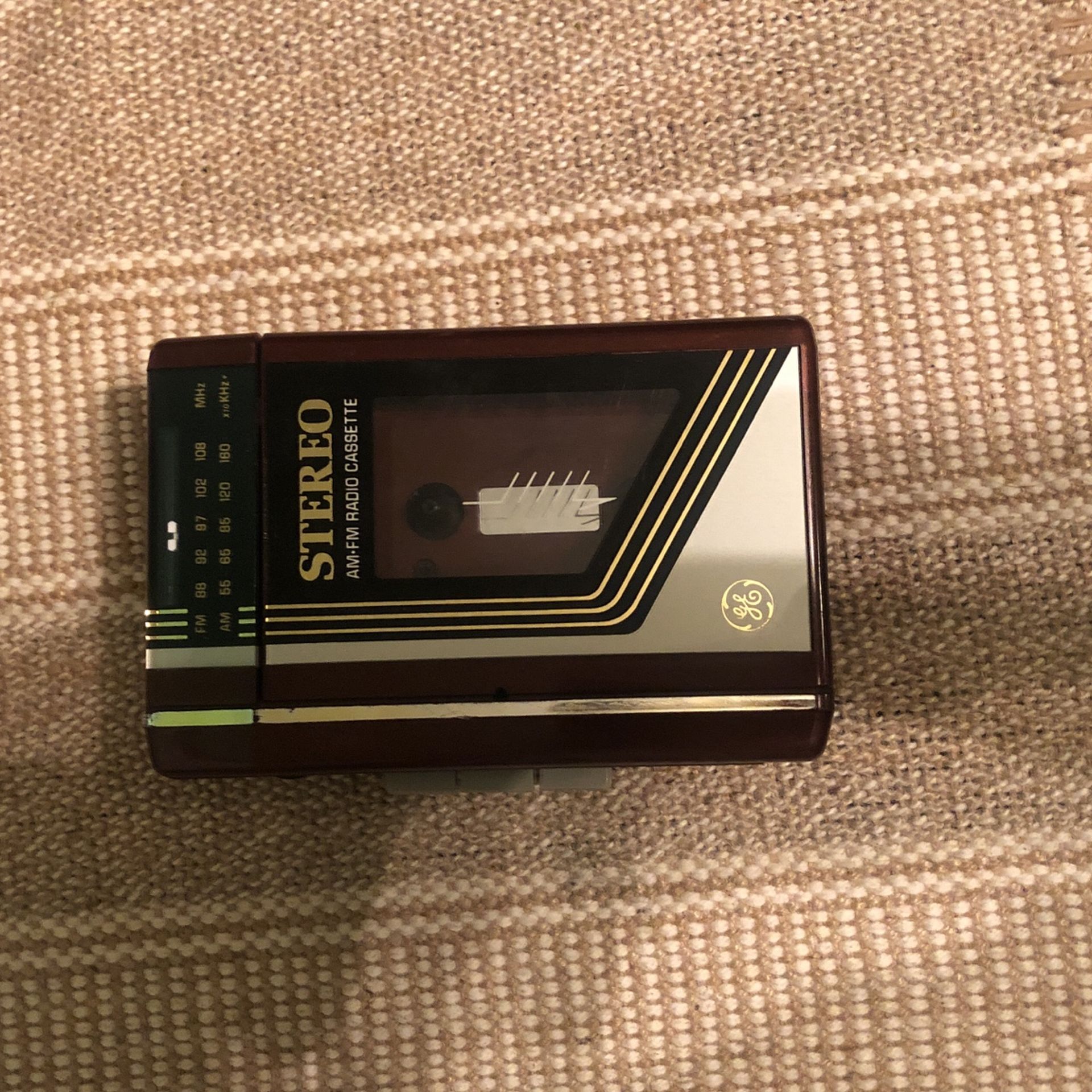 General Electric Cassette Player