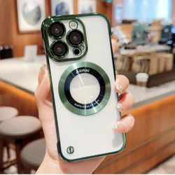 Magnetic Ultra Thin Phone Case for iPhone 15pro Max / iPhone 16 Pro Max