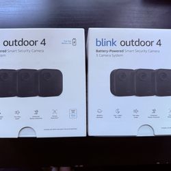 Blink Outdoor Camera 4 (3pack)