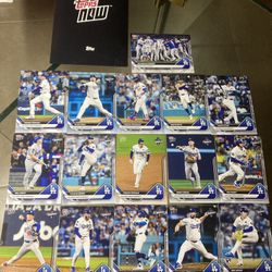 16 Topps NOW 2025 World Series Champions LA Dodgers 15 Card Set + Freeman WS-5SP. 16 total cards Shohei Ohtani Freddie Freeman Mookie Betts Blake Snel