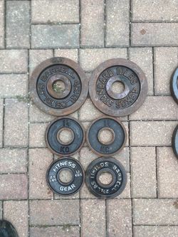 27.5lbs Olympic weight plates