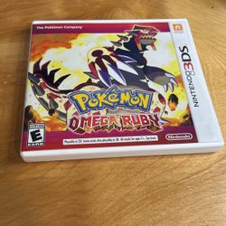 Nintendo 3DS - Pokemon Omega Ruby