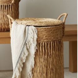 Brand New West Elm Large Hamper 