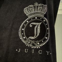 Vintage Juicy Couture Track Bottom Velour Medium Ladies 