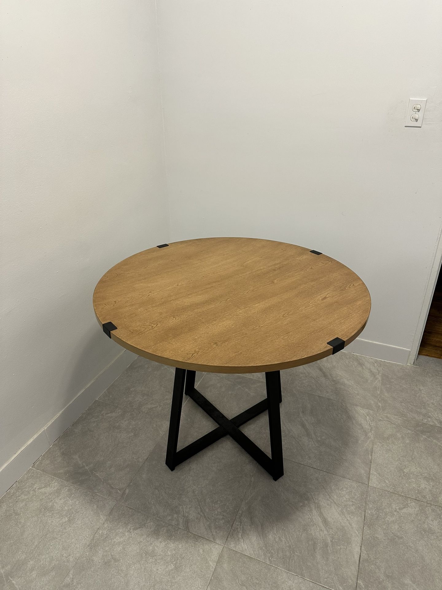 Round Dining Table- Fits 4 Chairs