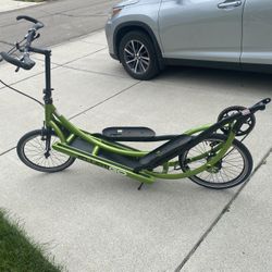 Elliptigo Bike With Manual