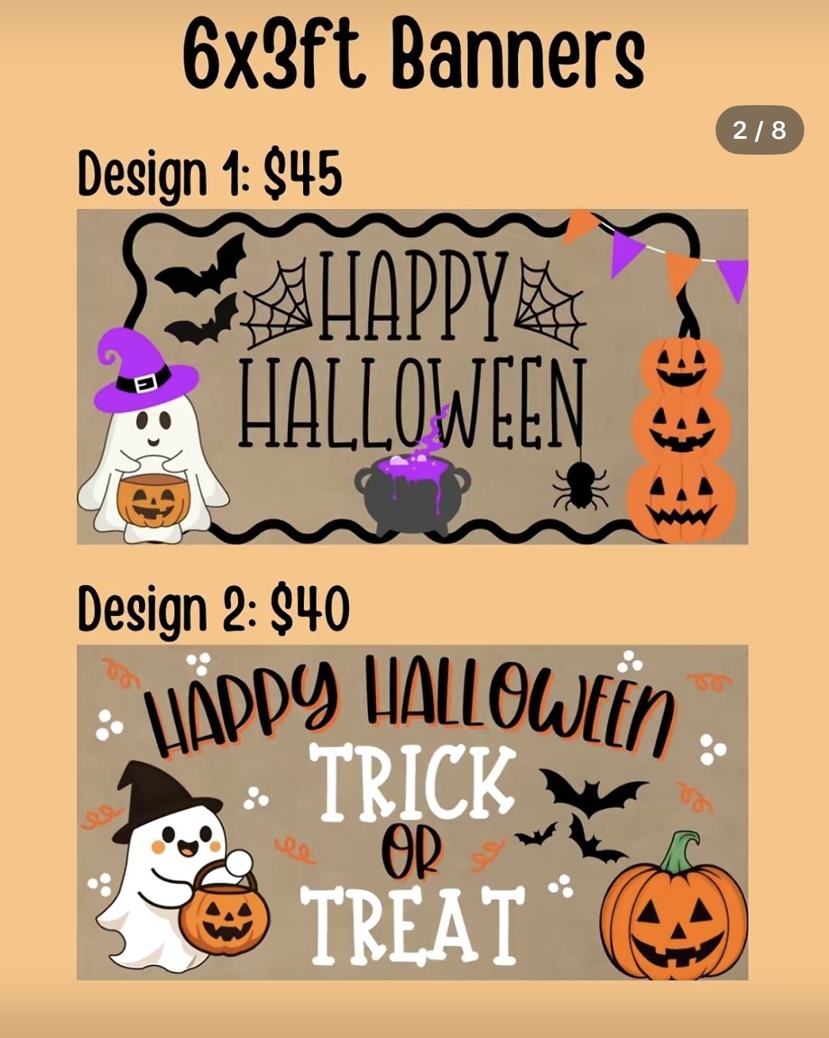Halloween and Fall Banners