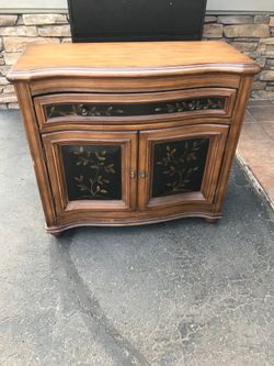 Vintage cabinet wood