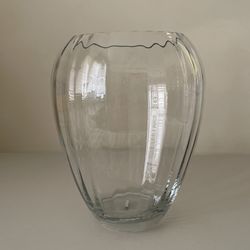 Mikasa Crystal Bouquet Vase 12”