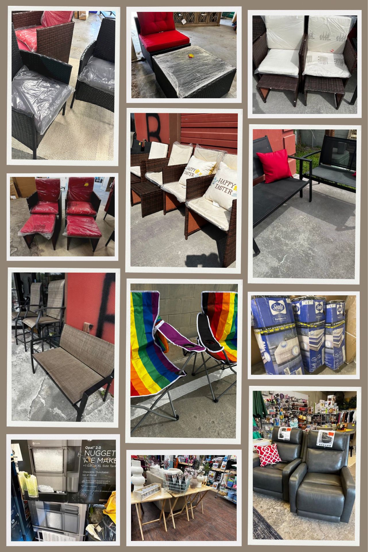 Patio Furniture And Much More Available Daily 