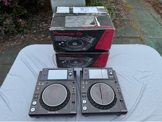 Pioneer DJ XDJ-1000MK2 Pair Very Nice Home Use Only like CDJ CDJ-2000nxs2