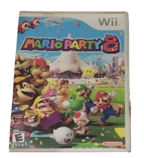 Wii MARIO PARTY 8 Video Game MINT