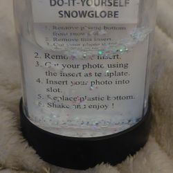 Snow Globe Picture Frame