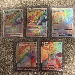 Pokemon Cards-RAINBOW RARE