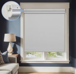 Chicology Byssus White Cordless Blackout Roller Shade — 51 × 72