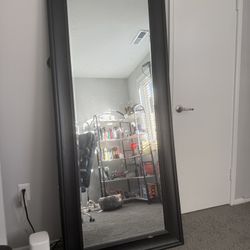 Black Frame Mirror