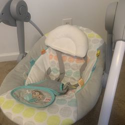 Foldable Automatic Baby Swing
