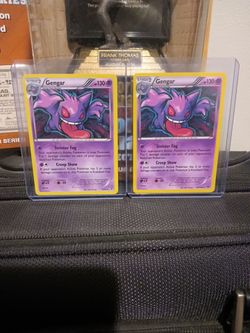 (2) EX breakthrough gengar cards