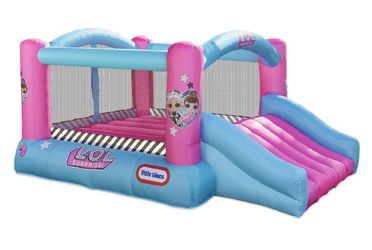 L.O.L. Surprise! Jump 'n Slide Inflatable Bounce House with Blowere