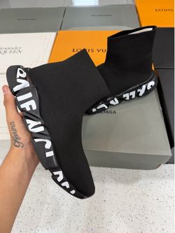 Balenciaga Graffiti Black Men