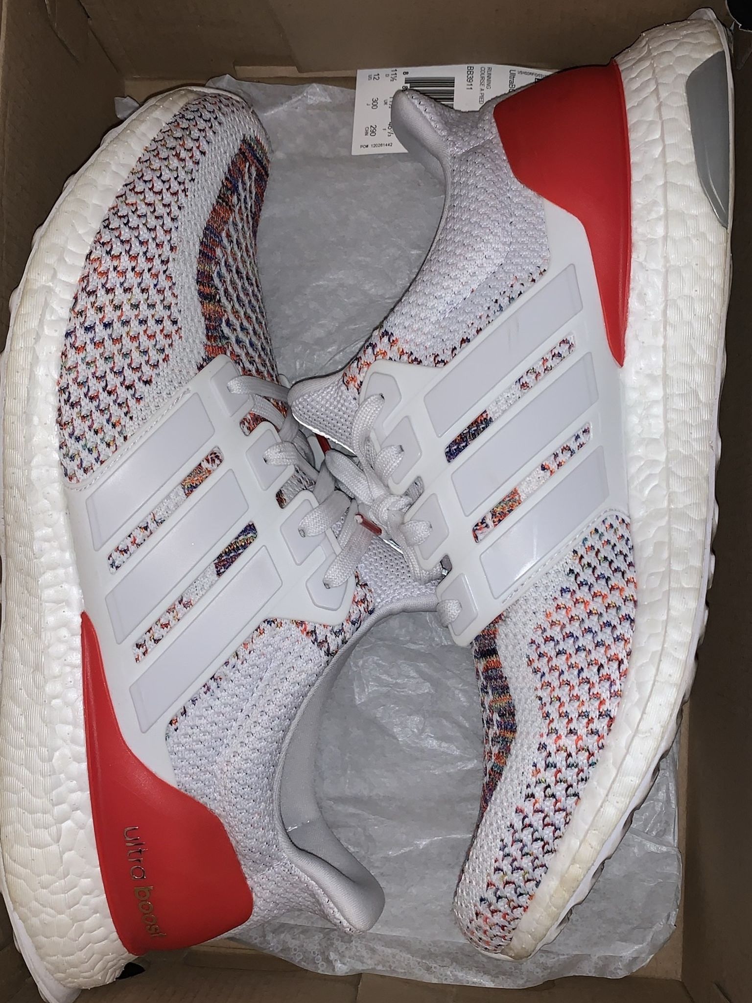 adidas Ultraboost 2.0 Multicolor Size 12