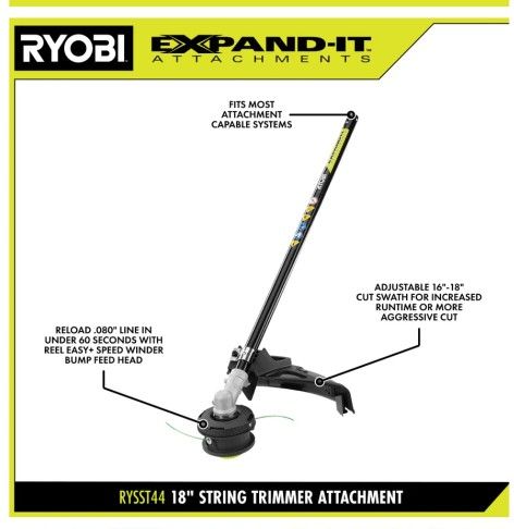 NEW! Ryobi String Trimmer Attachment
