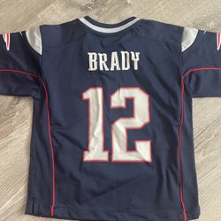 Patriots Brady Football Jersey - Kids 