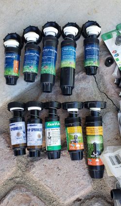 Sprinklers  -  Rainbird,   Orbit.  and Asst. Parts