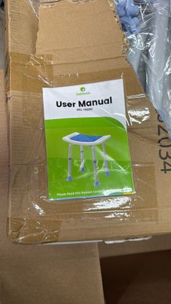 Shower Stool Chair Brand New In Torn Box