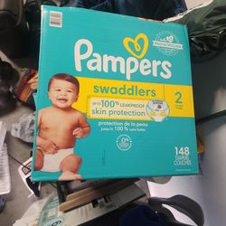 Diapers Swaddlers Size 2. 148 Total