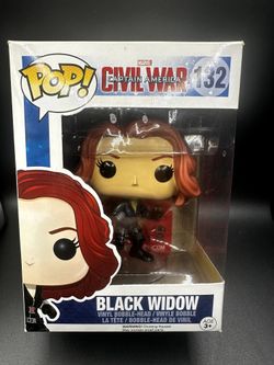 Funko POP! Marvel Black Widow Captain America Civil War 132 Bobblehead
