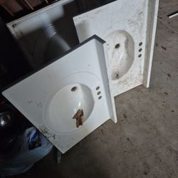 Seven brand new sinks