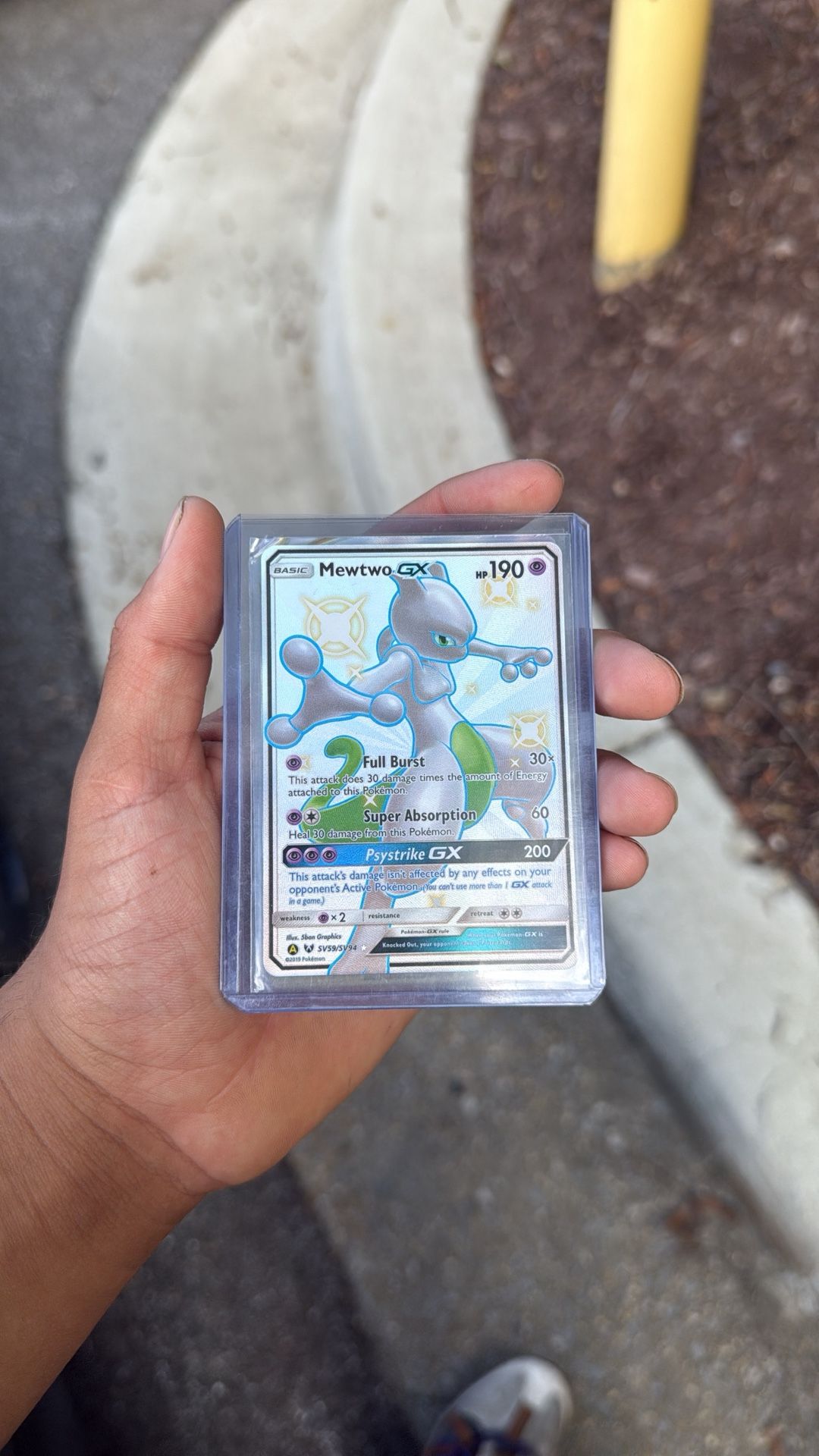 Mewtwo GX #SV59 Pokemon Hidden Fates