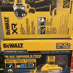 Dewalt Combo. High Impact Drill Plus 5ah Powerstack Battery Kit