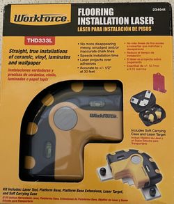 WORKFORCE FLOORING INSTALLATION LASER