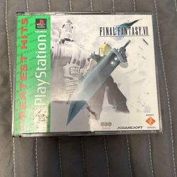 Final Fantasy VII 7 PlayStation 1 PS1 CIB