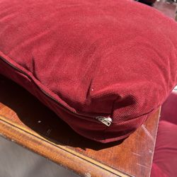 Red Sectional Couch 