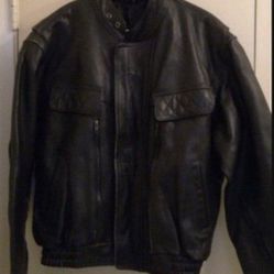 Motorcycle Jacket Leather ROADGEAR