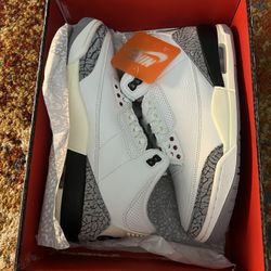 Jordan Retro 3 White Cement Reimagined
