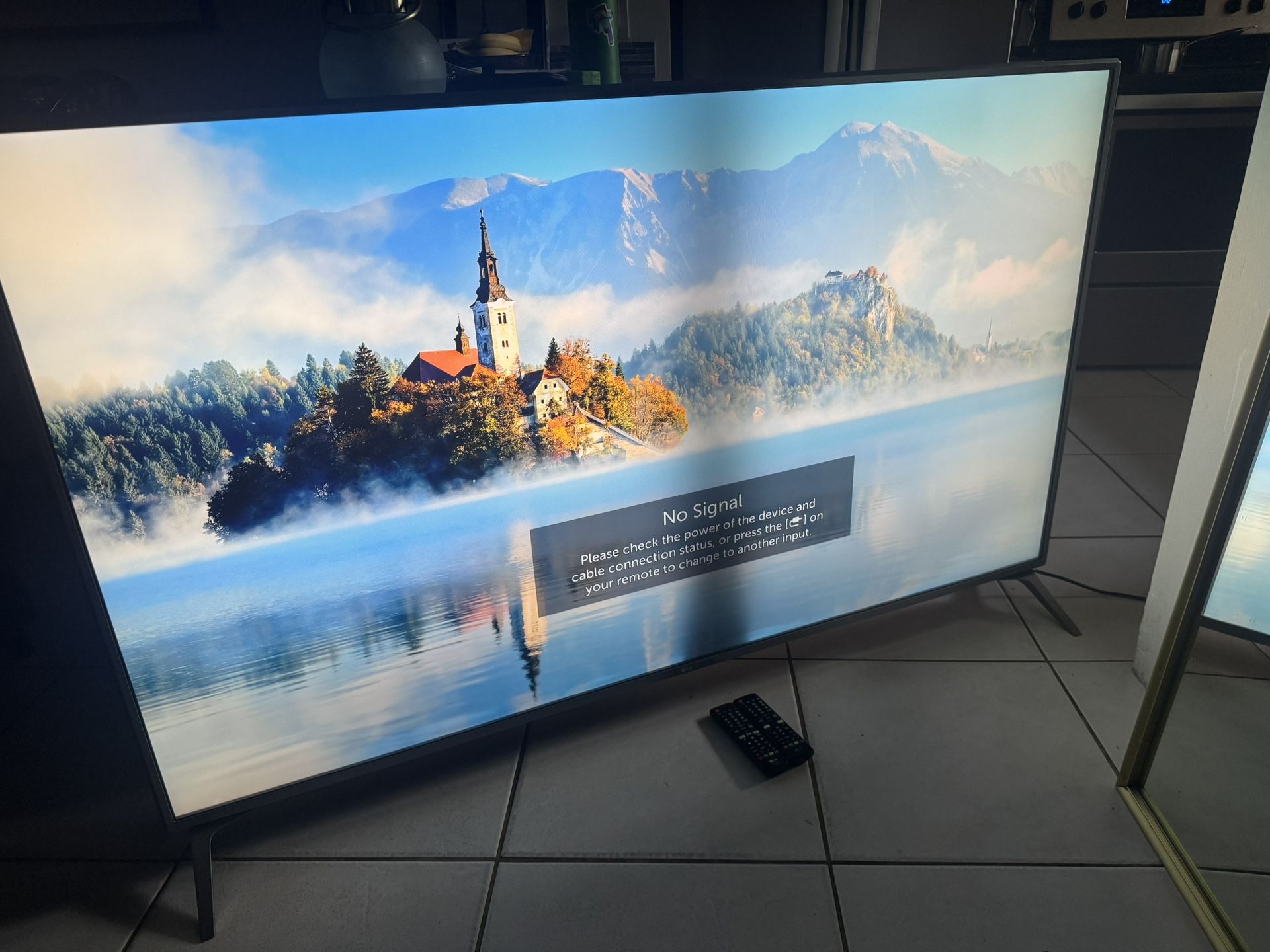 Lg Tv 70 Inch - With 2 Remotes - Read Description