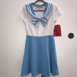 Sailor Moon Anime Cartoon Dress Costume NEW