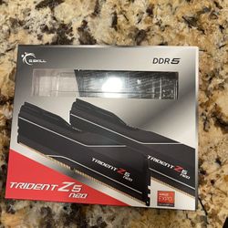 G-Skill Trident Neo 64gb Ddr5 Ram For Gaming PC Parts For Sale 