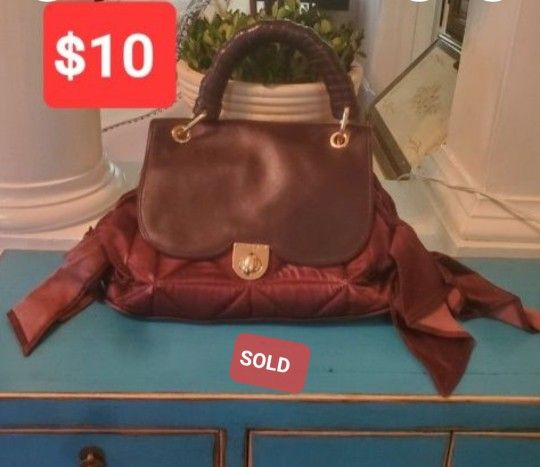 Authentic Zac Posen Z Spoke Designer Handbag Purse Saks Fifth Avenue - $10