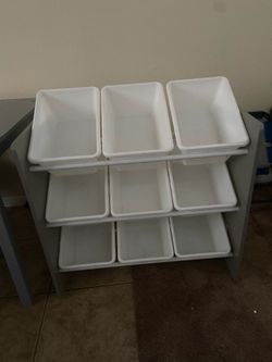 Toddler table Chairs Toy organizer