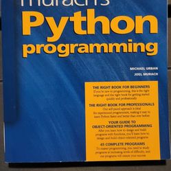 Murach's Python Programming Book