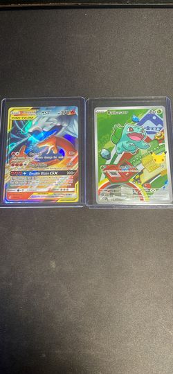 Bulbasaur promo 037 and Resh/Char tag team 20/214