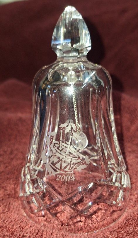 2004 Waterford Crystal Bell Songs of Christmas LITTLE DRUMMER BOY C18P065