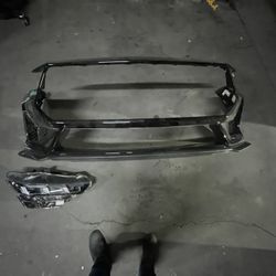 2023-2024 Ford Mustang Front Bumper And Headlight