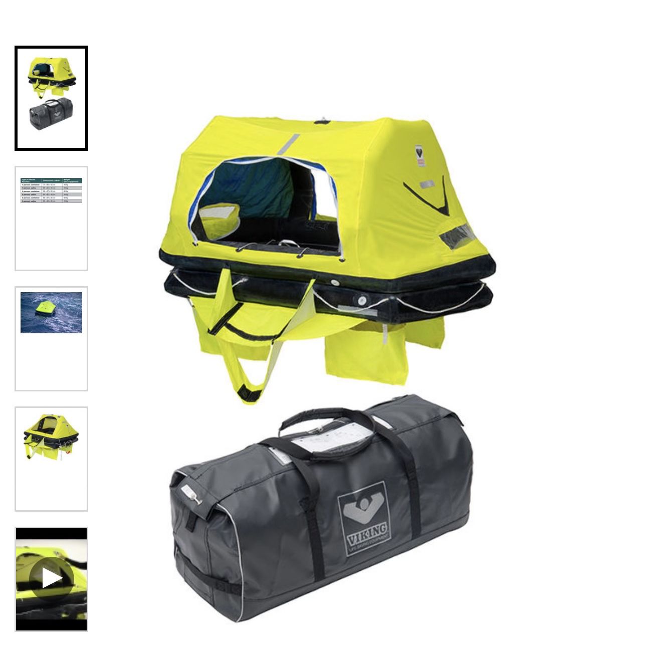 Viking Offshore 8-person Life raft 